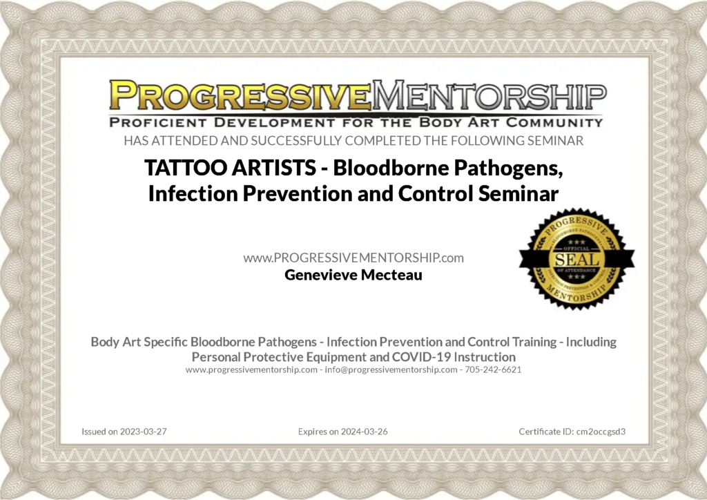 Votre Studio De Tattoo À Val-D'Or, Ou L'Expression Corporelle Rencontre L'Art Du Tatouage 1 Tatouage Artemya Genevieve mecteau 2023 03 27. Pdf